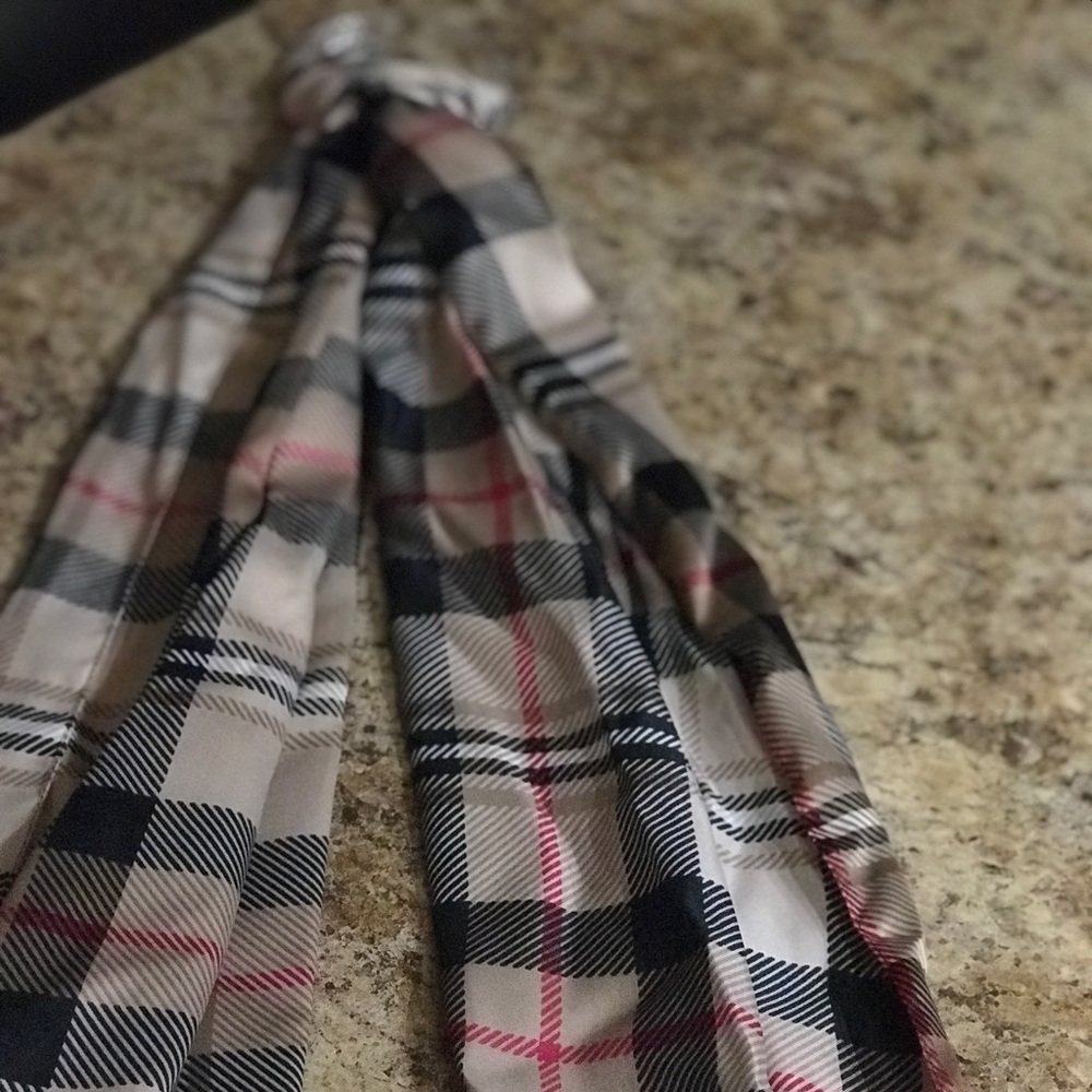 Multi patterned silk scarf